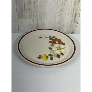Vintage Woodhaven Collection Stoneware Sunny‎ Brook Dinner Plate